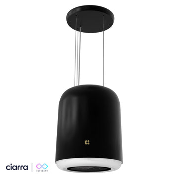Ciarra INFINITY Intelligente Plasma Îlot Hotte CBCB4833-OW